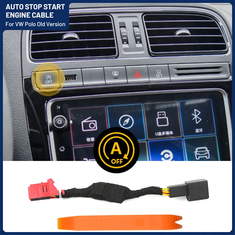

VAGOPP For Volkswagen POLO Car Automatic Start Stop Engine System off Eliminator Stop Start Canceller Plug Cable Memory Mode