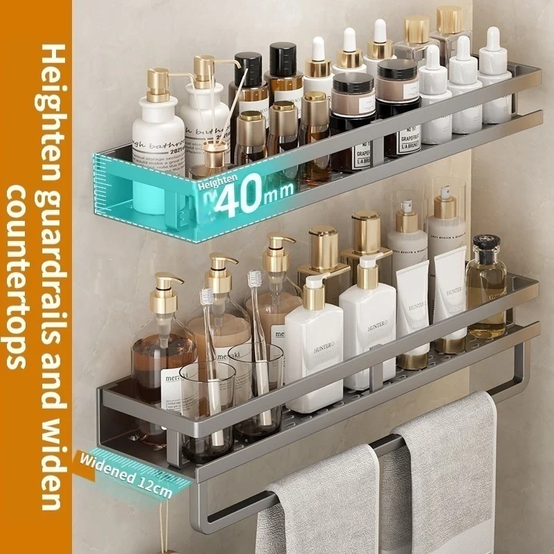 لا حاجة للحفر، رف تخزين مثلث، رف تخزين الحمام، رف تخزين معلق على الحائط، رف تخزين حوض الحمام