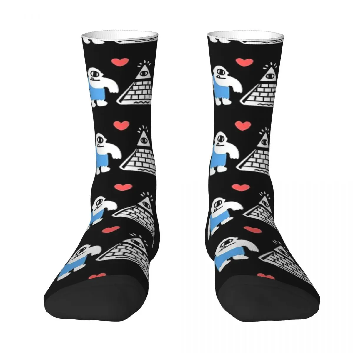 

Adorable Conspiracy Theory Socks High Quality Stockings All Season Long Socks for Man's Woman's