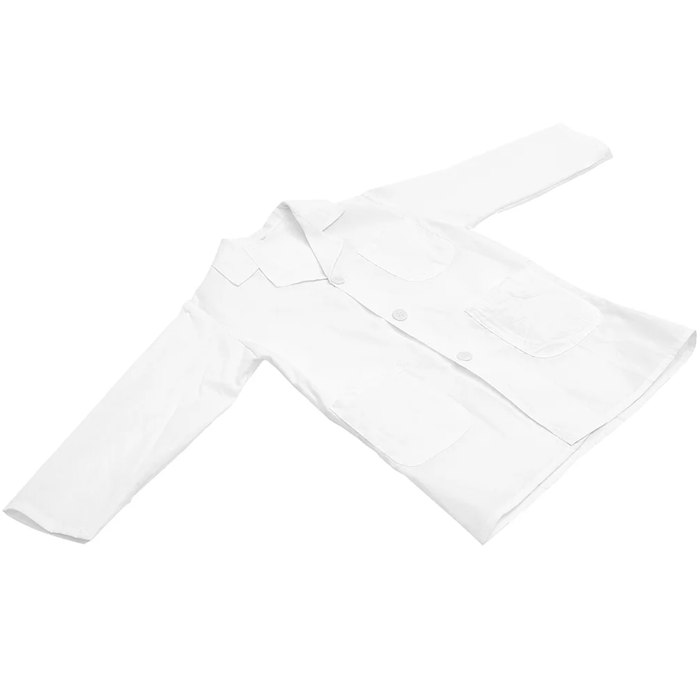 

Apparel Children's Lab Coat Washable Scientist Clothes Kids Costumes White Lovely Supply Decorative