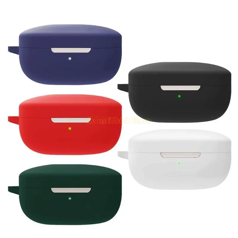 F62C Silicone Bluetooth-compatible Earphones Protective for Case Comipable with QCY T