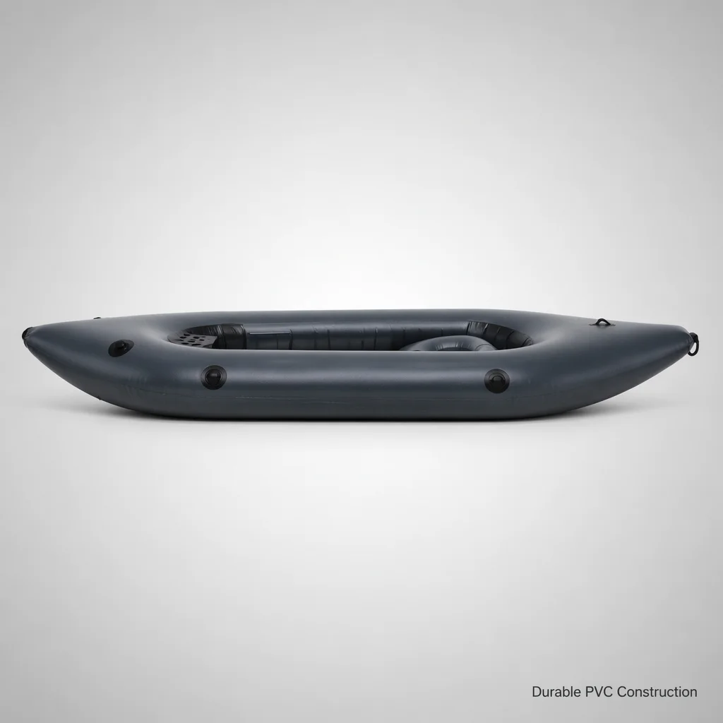 OEM 200D TPU  Inflatable Packraft Ultra Lightweight Roll Top Closure Inflatable Boat