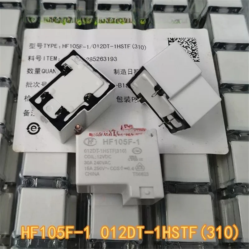 5PCS/LOT HF105F-1 012DT-1HSTF(310)  4Pin 30A   Electroacoustic Device