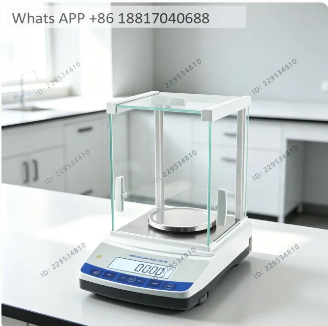 1PC, Lab Scale 0.001g Laboratory Analytical Balance Digital Jewelry Weighing Scale 1mg Precision Electronic Scientific Scale