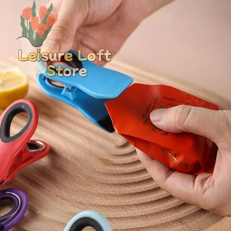 Powerful Refrigerator Magnetic Clip 8 Pieces Food Grade Strong Magnet for Memo Bag Chip Holder in Kitchen Office Home