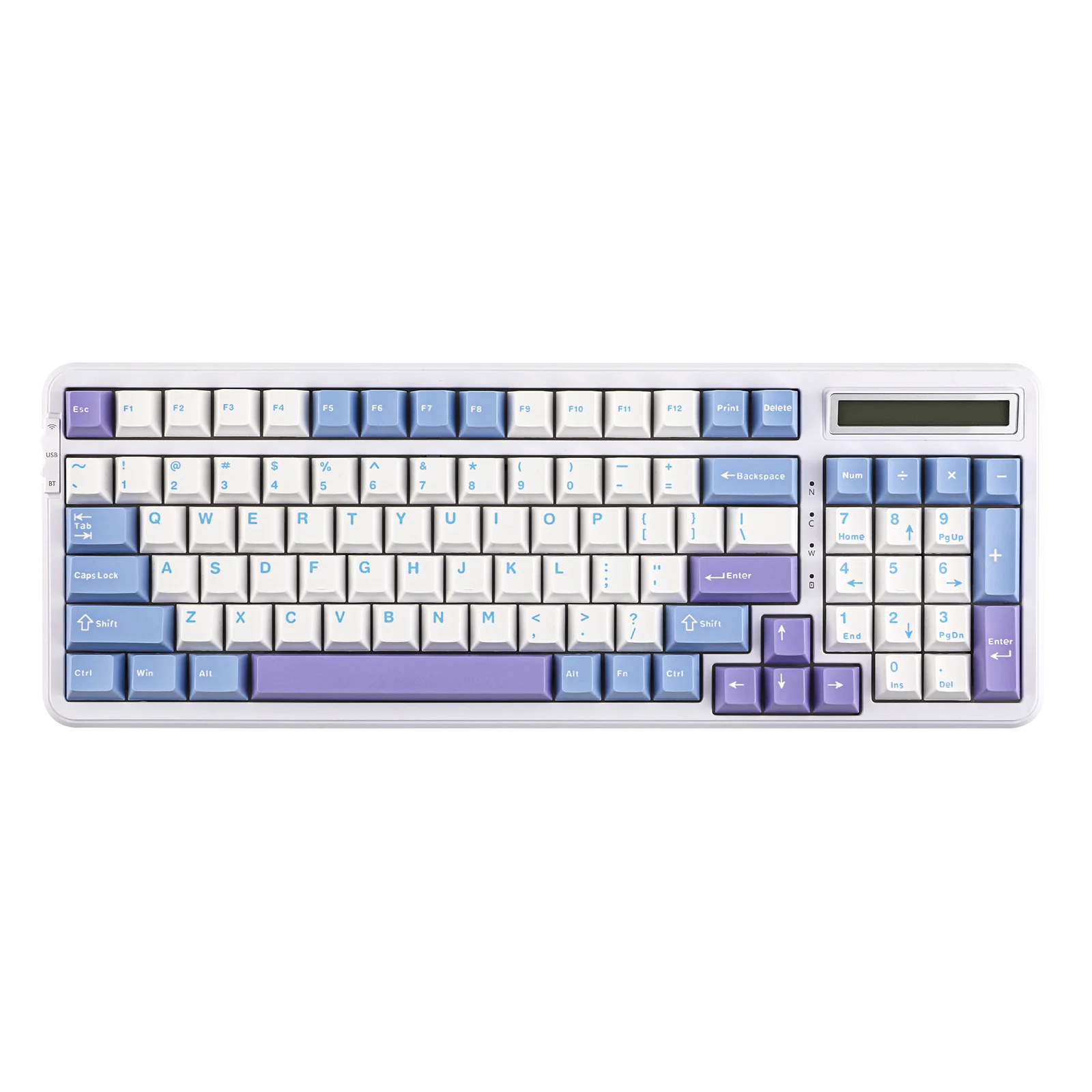 EPOMAKER Cypher 96 1800 Layout Gasket-Mounted Hot-Swap Wired/Bluetooth 5.0/2.4GHz Wireless Mechanical Keyboard RGB Backlight