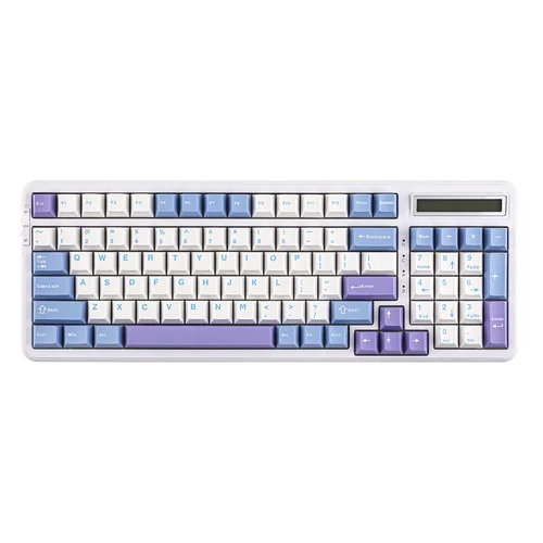 EPOMAKER Cypher 96 1800 diseño montado en junta intercambiable en caliente con cable/Bluetooth 5,0/2,4 GHz Teclado mecánico inalámbrico retroiluminación RGB