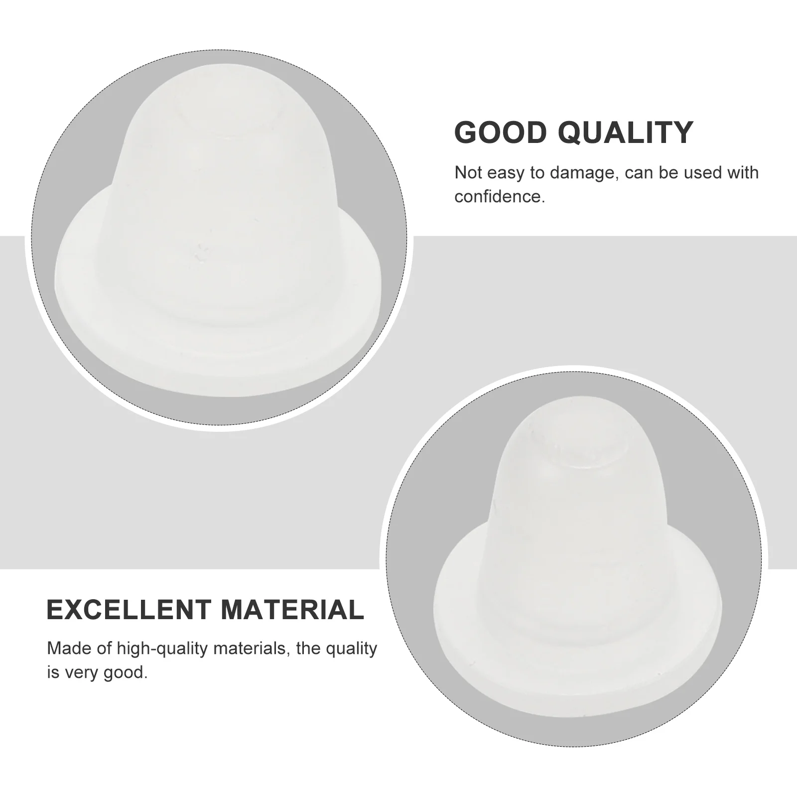 

200Pcs Silicone Ink Cups U-Shaped Spill Proof Disposable Pigment Containers Tattooing Supplies for Amateurs Professionals