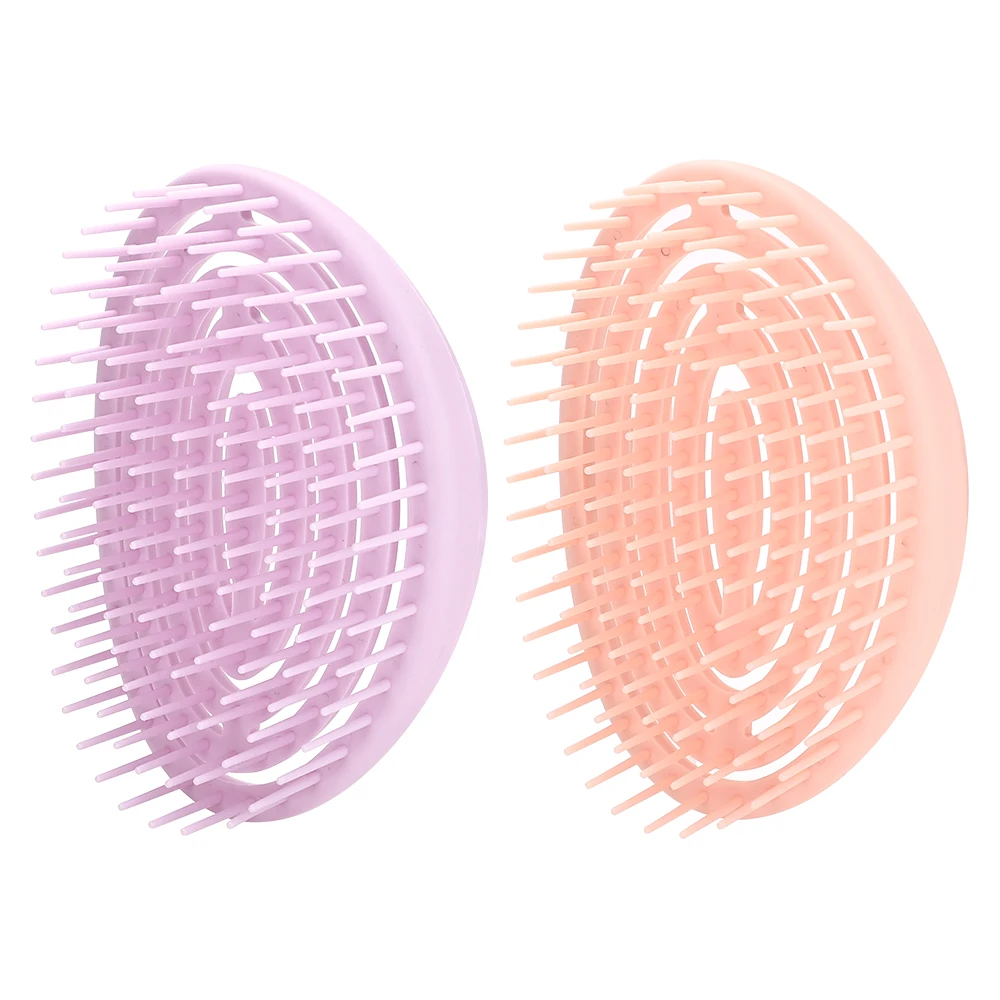 Barber Shop Scalp Massage Comb Multi Functional Oval Anti Static Knotting Comb Hairdressing Comb Styling Tool Accessories