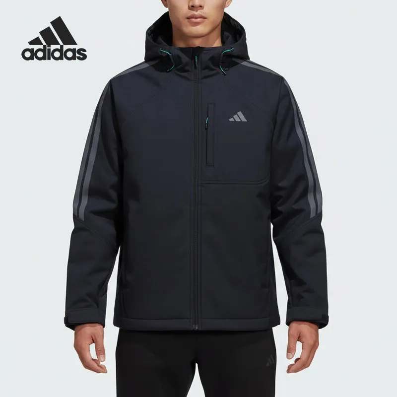 Adidas Softshell Men's Hooded Classic Zip Shell Jacket KR2498