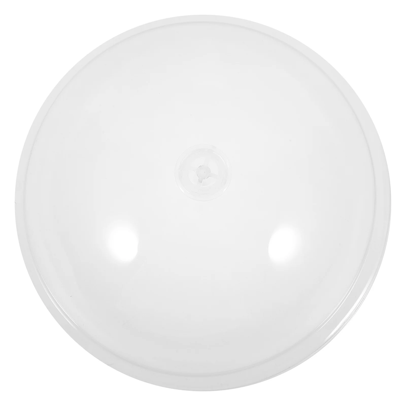 

1pc Acrylic Food Cover 10-Inch 26Cm Round Transparent Heat Retention Lid For Home Kitchen Outdoor Grilling Bacon Beef Burgers