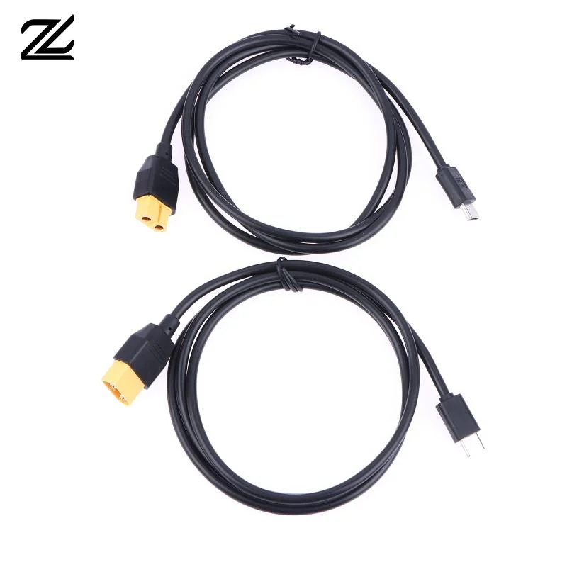 Type-C to XT60 Lithium Battery Plug Cable for Aircrafts Reliable and Efficient Power Supply