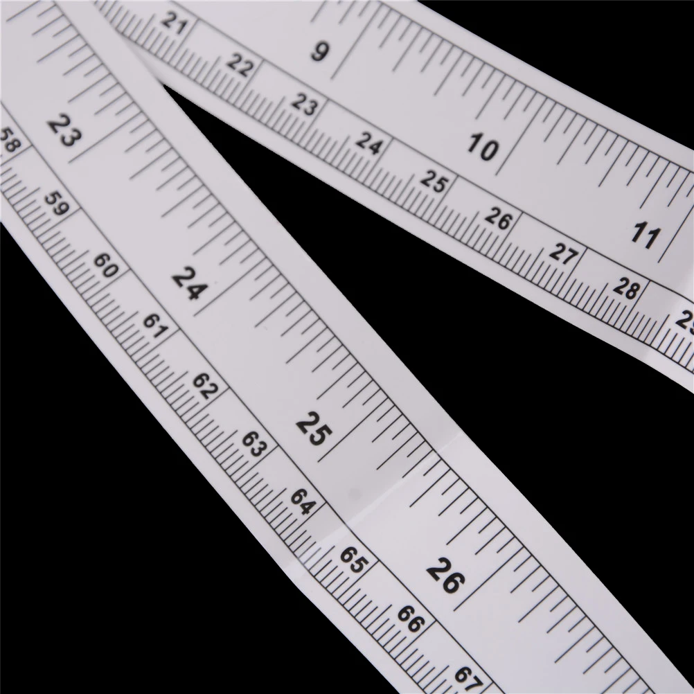 45cm Vinyl Self Adhesive Rulers Metric Measure Tape Sewing Machine Sticker Tool Ruler Sewing Accessories