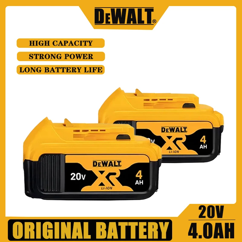 DeWalt 4.0AH 20V Dehydration Electric Tool Battery DCB206 20V 12.0Ah Battery DCB206 20V Battery DCB205 DCB200