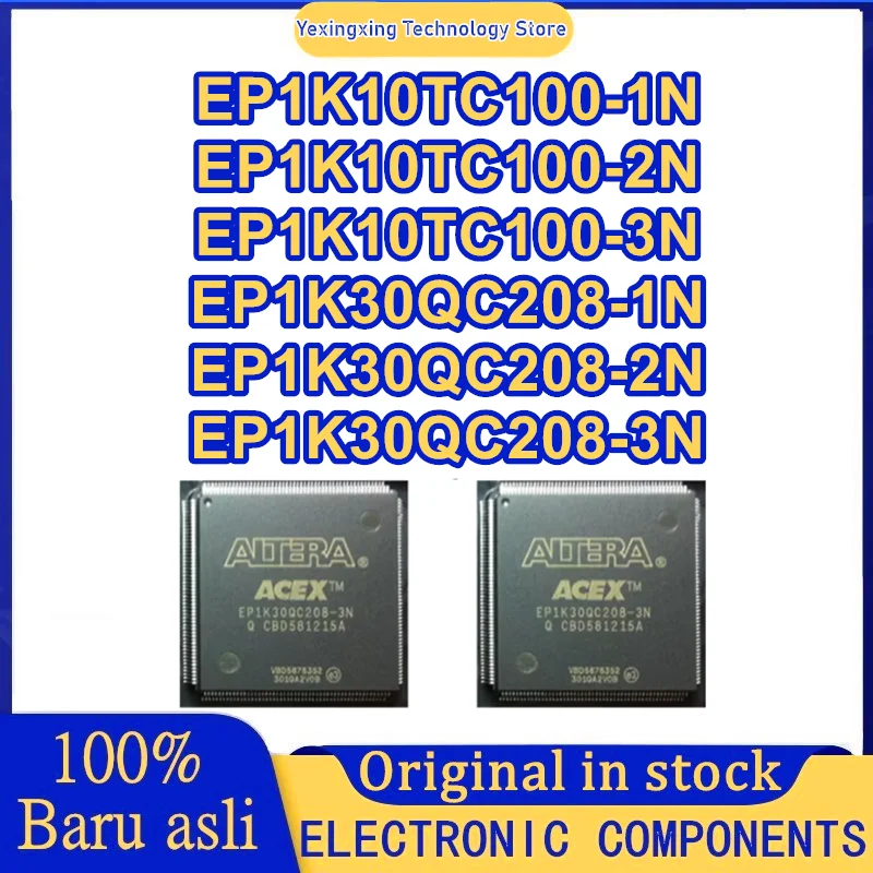 

EP1K10TC100-1N EP1K10TC100-2N EP1K10TC100-3N QFP100 EP1K30QC208-1N EP1K30QC208-2N EP1K30QC208-3N Чипсет ИС Новый на складе