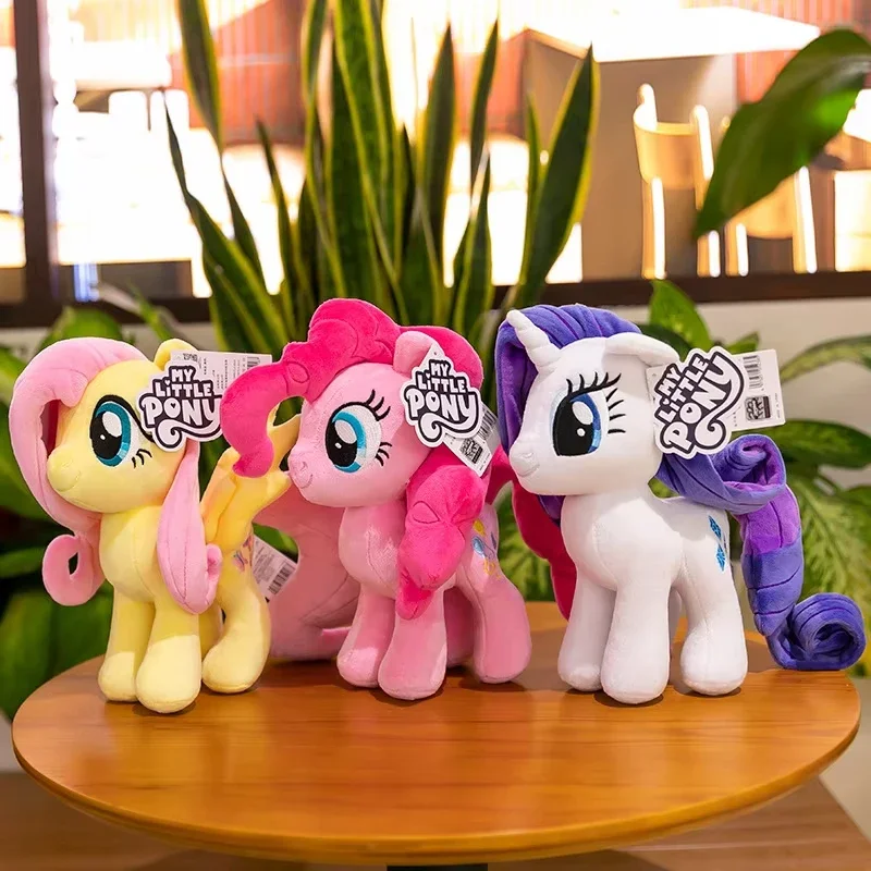30 سنتيمتر حقيقية بلدي ليتل المهر ألعاب من نسيج مخملي Kawaii الصداقة هو ماجيك Plushies دمية نادرة أريكة وسادة الكرتون قوس قزح داش الاطفال هدية