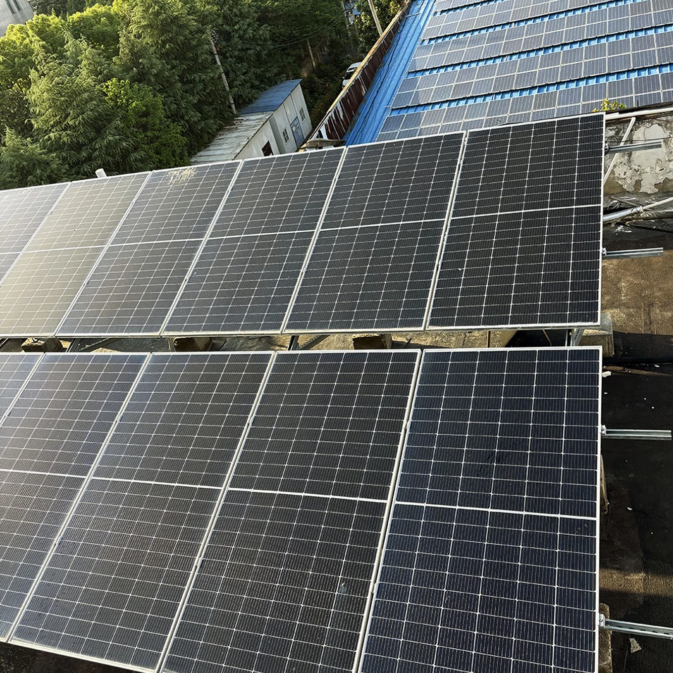 نظام الطاقة الشمسية الضوئية المتكامل العاكس، نظام الطاقة الشمسية المتصل بالشبكة لإنتاج الأحمال الكهربائية #5