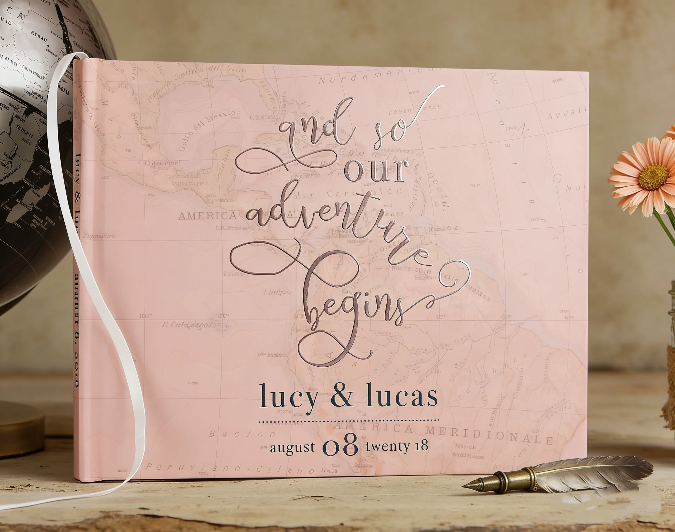 

Акварельная цветочная книга для гостей на свадьбу | Фотоальбом-гостевая книга в деревенском стиле с золотой фольгой | Подарок для молодоженов на свадебную вечеринку