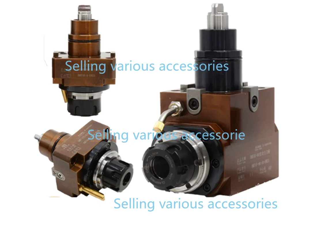 BMT55 BMT65 Live Tool Holders Driven Tool Holders for CNC Lathe Turret, 0° 90° Axial Radial Tool Holders