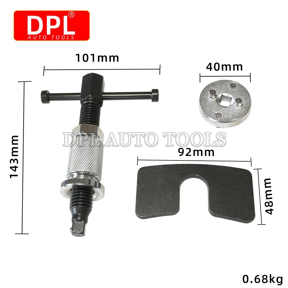 Mathiateur d\'étrier de frein à disque pour voiture, intervalles de roues automatiques, remplacement du piston, remtransporteurs inage, démontage,