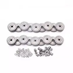 henglong 3888 3888A-1 1/16  German King Tiger RC Tank Upgrade parts metal wheel hub set/ Steel Gear box / spare motors