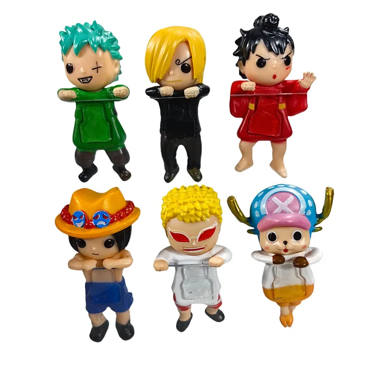 New Sonny Angel One Piece Series Blind Box Computer Screen Decoration Cute Anime Doll Surprise Box Gift Doll Fashion Doll Toy