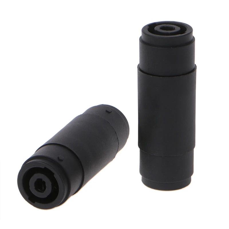 2 Pcs 4-Pin Pole Female To Female Speakon Coupler Adapter Audio Cable Connector G25 Great Value April 4