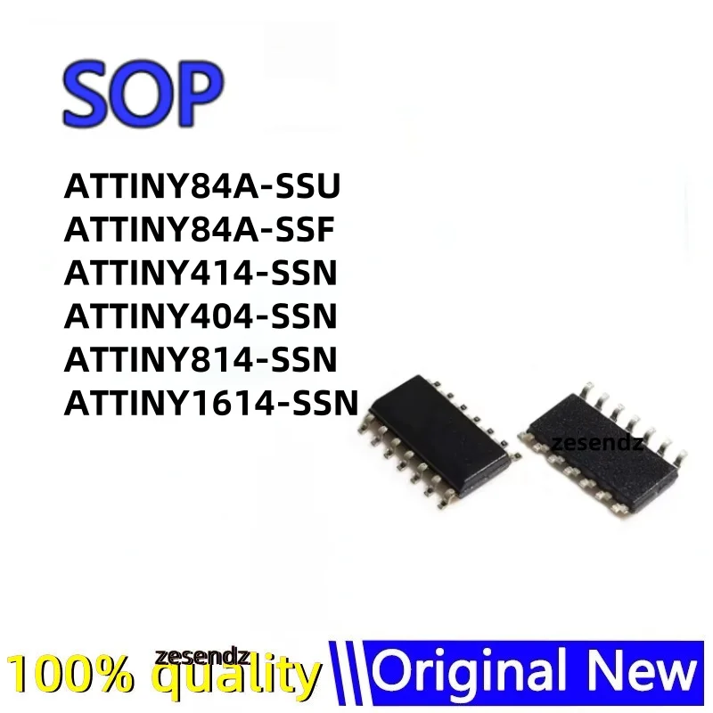 1pcs ATTINY84A-SSU ATTINY84A-SSF ATTINY414-SSN ATTINY404-SSN ATTINY814-SSN ATTINY1614-SSN sop-14