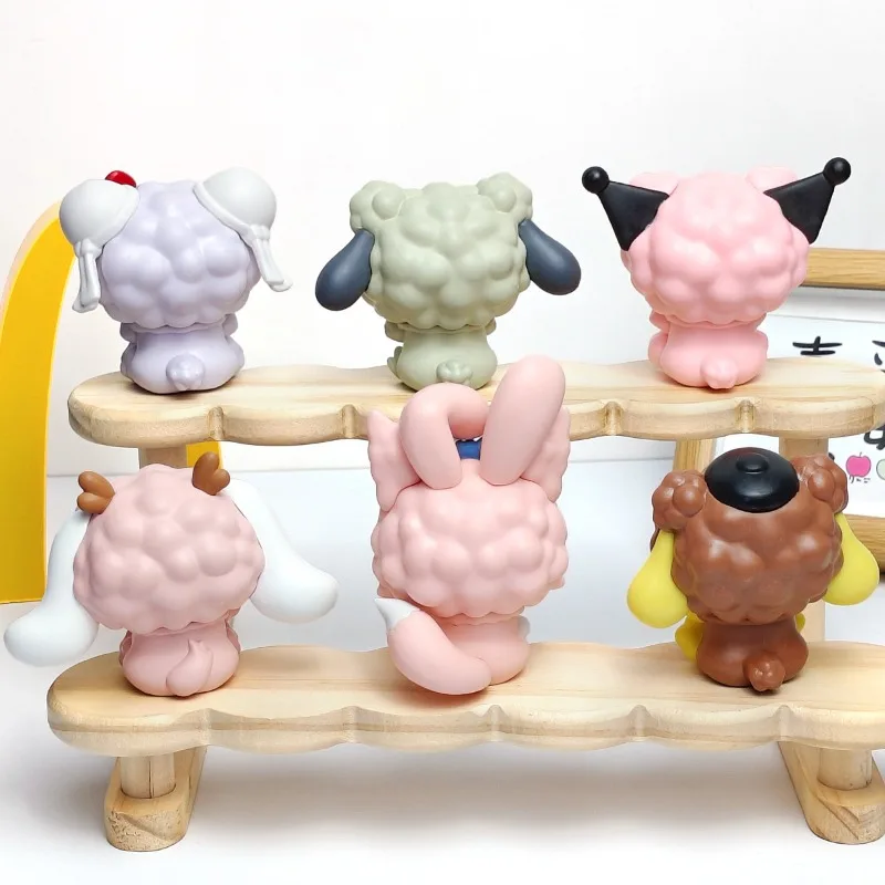 ميلودي كورومي سلسلة رأس الأغنام صندوق أعمى الشكل المد اللعب البيض الإعصار دمية لعبة زخرفة