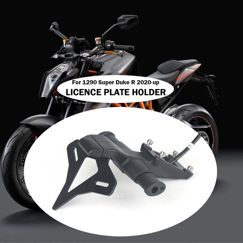 For 1290 Super Duke R 2020 2021 2022 2023 2024 Motorcycle Rear Short Tail Stock Tidy License Plate Holder Tailstock Bracket Kit