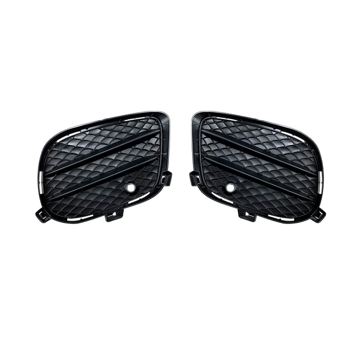 Car Front Bumper Fog Lamp Grille Covers for Mercedes-Benz GLE GLS GLE Coupe W166 X166 C292 AMG 2015-2019