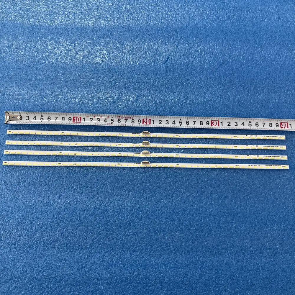 4pcs/set LED Backlight Strip Bar For 65PUS760O 65PUS9109 65PUS8601 12 65PUS8901 12 TPUE-650SM0-R4 TPT650LS-FJ01