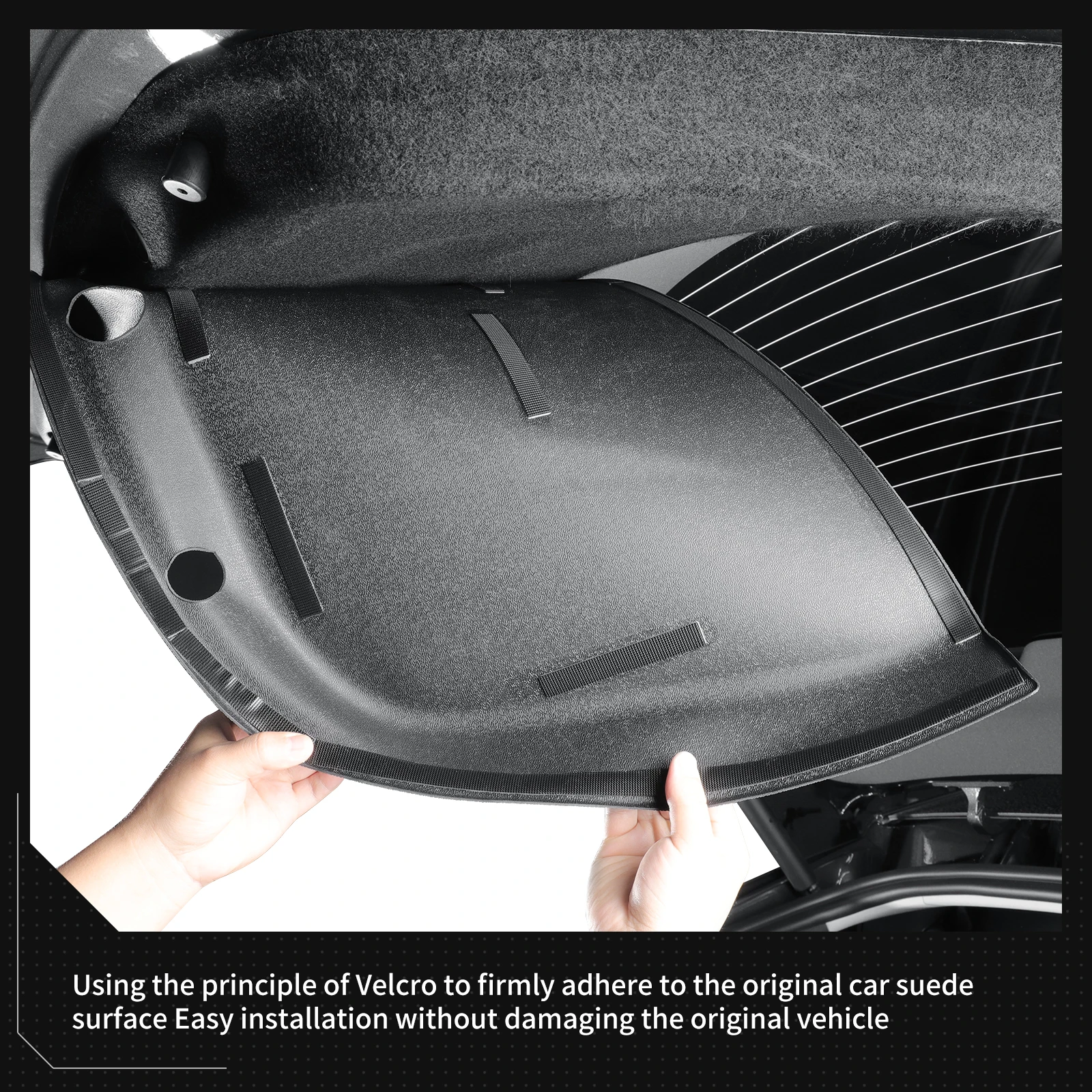 Für Tesla Model Y Juniper Trunk TPE Schutzpolster Anti-Schmutz-Pad Trunk Scratch Mat Neues Modell Y2025, Heckklappen-Schutzmatten