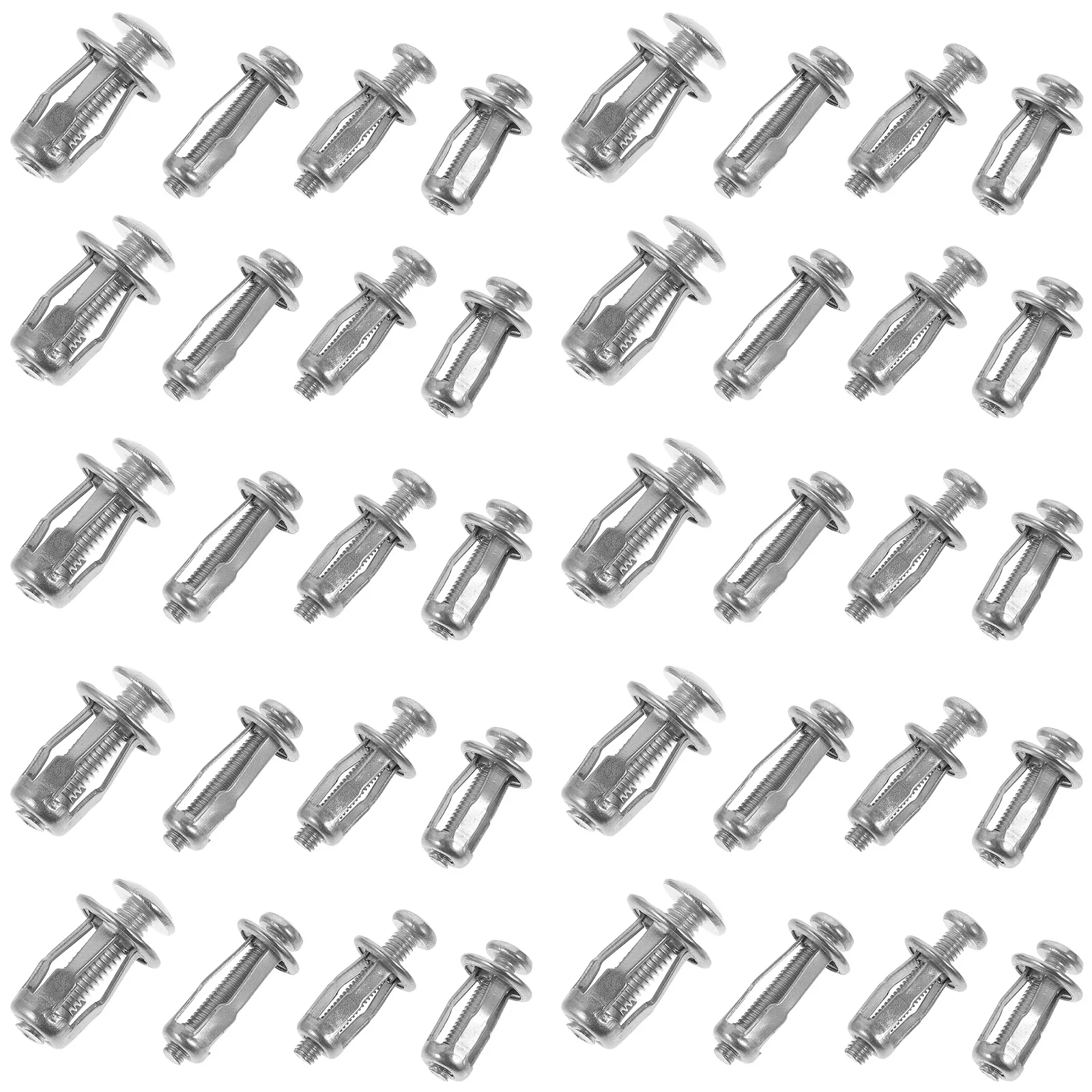 

1 set 1 Set License Plate Screws Nuts Assorted Petal Nuts For Car Jack Fixing Hollow Wall Expansion Nut Screw Fasteners