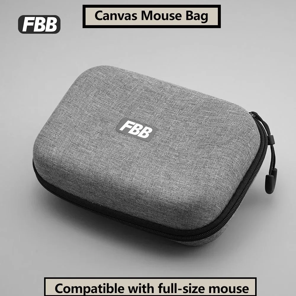 FBB Keyboard Travel Carrying Bag Fabric Fits 61/68/75/87/98% Portable Protective Mechanical Keyboard Mouse Storage Bag Case Box