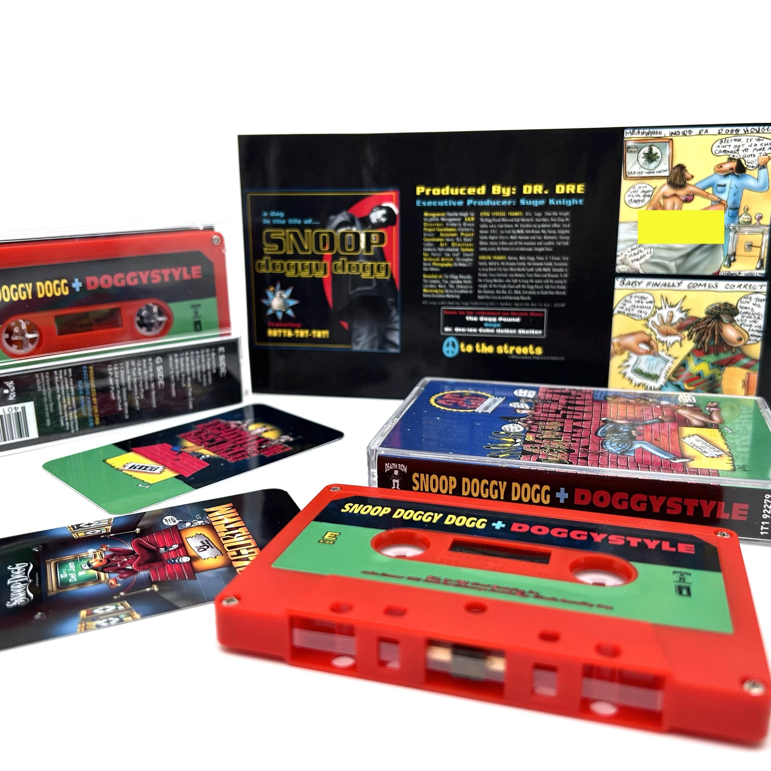 G-Funk Snoop Dogg Music Tape Doggystyle Album Gin and Juice