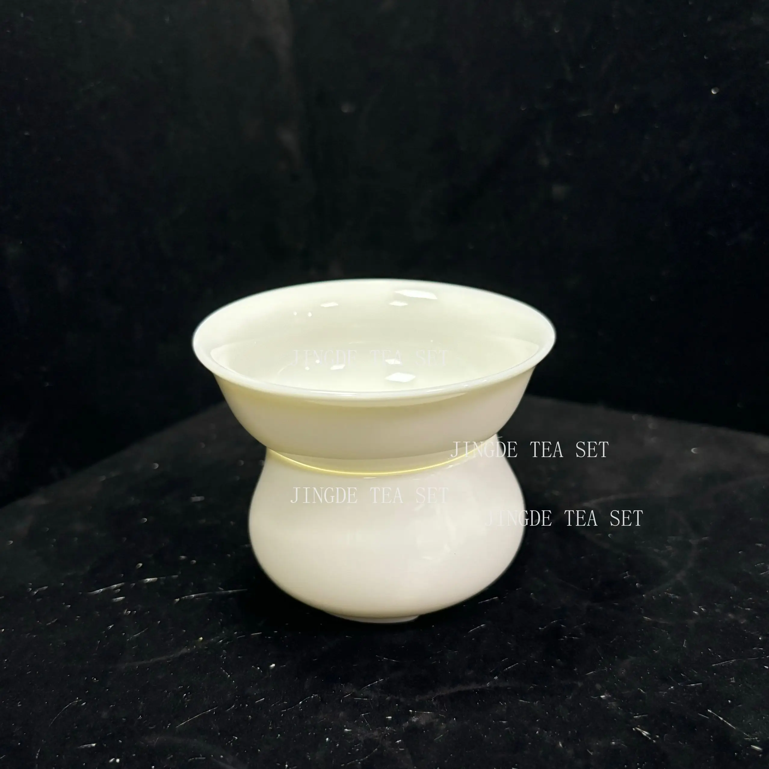 Household Ceramic Tea Strainer White Porcelain Tea Filter Supplies Chinese Teaware Accessories Creative Tea Table Decoration