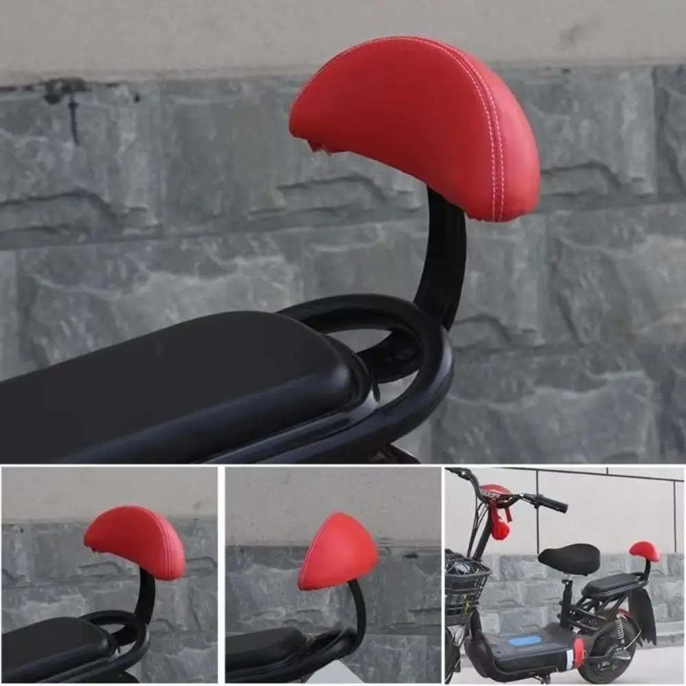 

Waterproof Child Backrest Non-slide Comfortable Rear Seat Backrest Lightweight Ergonomics Electric Scooter Rear Backrest Cycling