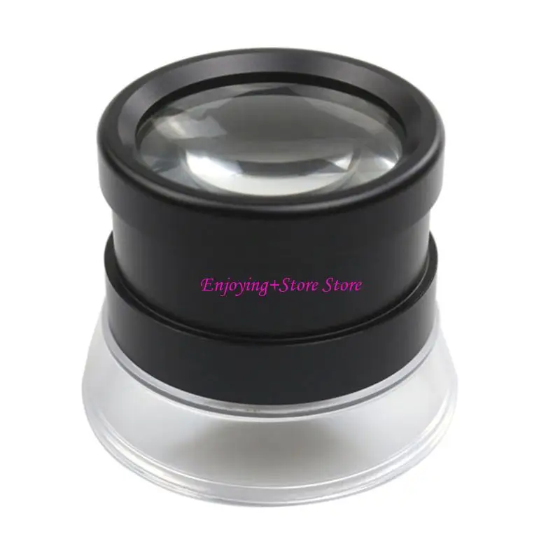 

G6DA Glass 30X Reading Antiques Magnifier Lens for Seniors &Kids Magnifier