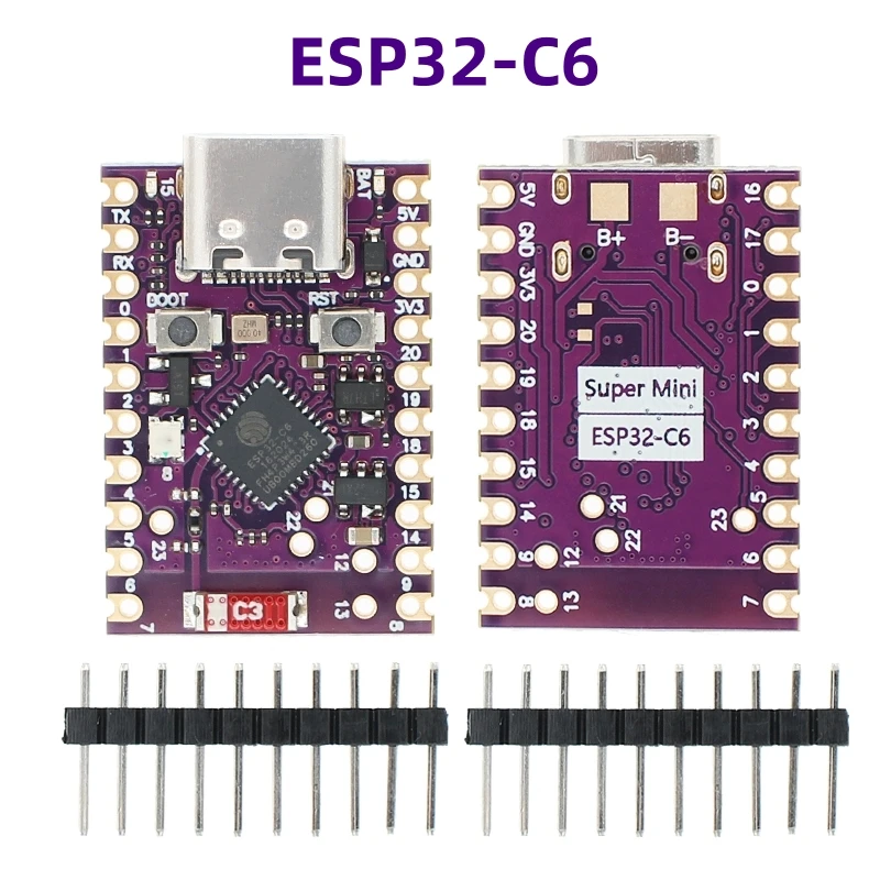 AITEWIN ROBOT ESP32 SuperMini Development Board ESP32 C3/ESP32 S3/ESP32 C6/ESP32 H2 Development Board ESP32 WiFi Bluetooth