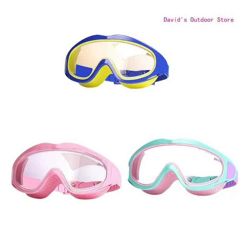 Froschresistente Kinder-Schwimmbrille 180-Grad-Weitsicht-Schwimmbrille für Kinder X3UA