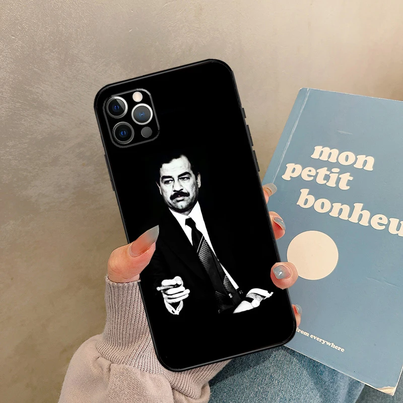 Saddam Hussein Iraq Arabic Phone Case For iPhone 11 12 13 14 15 16 Pro Max Back Cover For iPhone X XS Max XR Plus