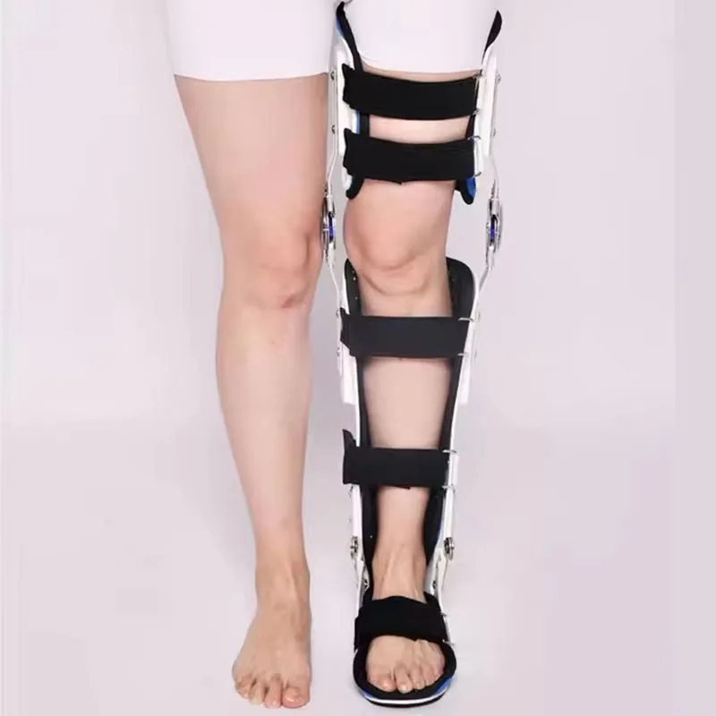 Orthopedic Knee Joint Support Joint Pain Relief Adjustable Knee Pads Leg Ankle Brace Protector Bone Orthosis Ligament