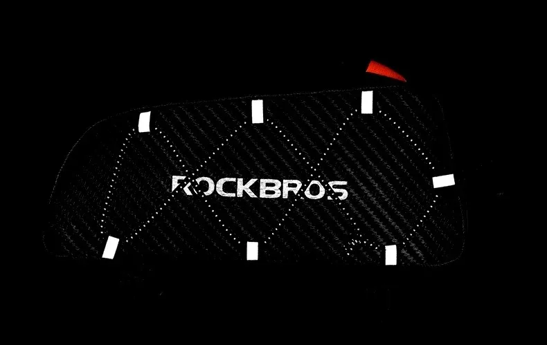 ROCKBROS Fahrradtasche Wasserdicht Reflektierend Vordere Oberrohr-Tasche Ultraleichte Fahrradtasche Radfahrtasche Touren-Ausrüstung – Detail 14