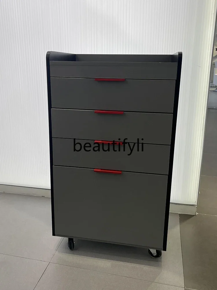 European new hair salon beauty salon Internet celebrity tool cart cabinet cart beauty manicure storage box