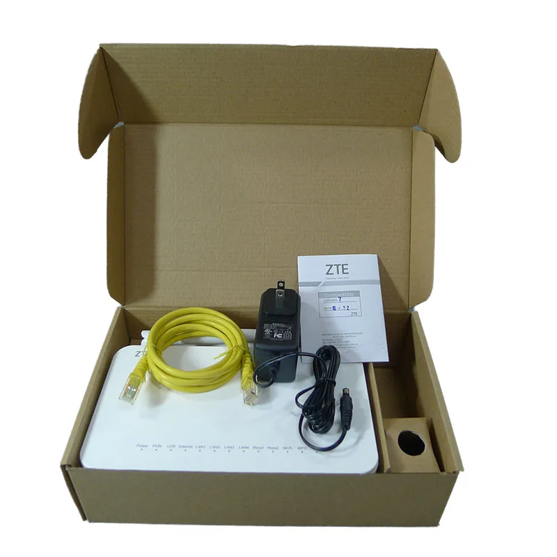 Gpon z t e zxhn f660, 4ge lan, 5 antenas dbi, wi-fi, sc/apc