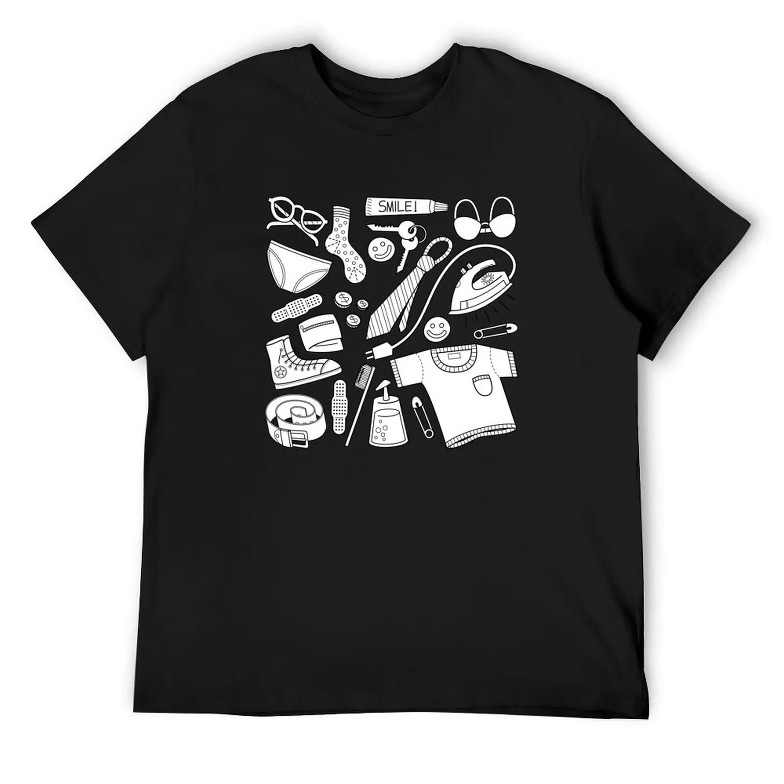 

Get ready (black and white) T-Shirt vintage graphic tee gifts for boyfriend funny shirt cotton cotton t shirt men