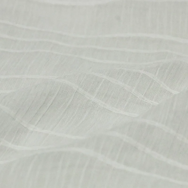 

Silk elastic striped crepe 13mm single-layer slightly translucent fabric clothing dress skirt designer