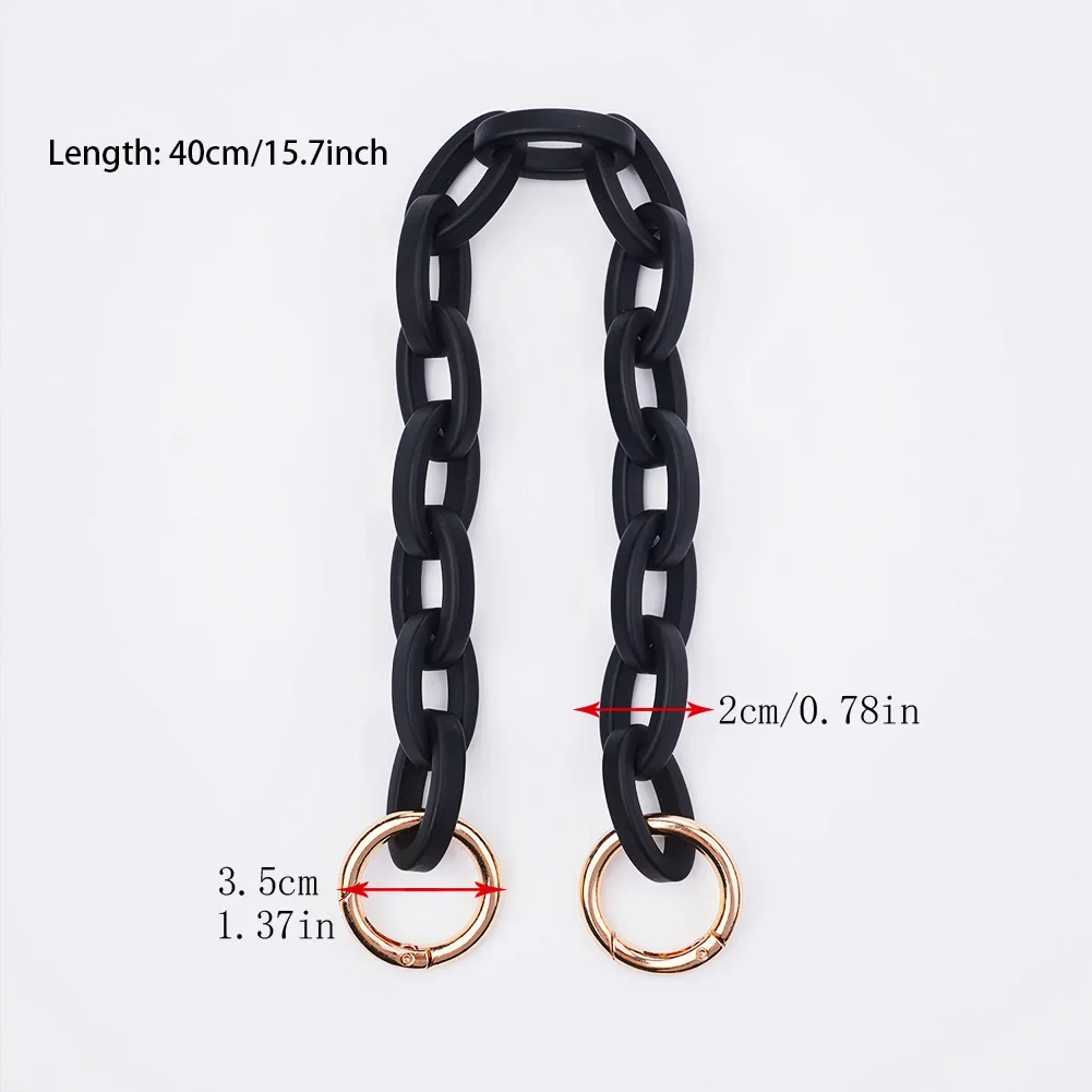 Bag Accessories Strap for Handbag Dumpling Bag Shoulder Strap Crossbody Replacement Belt Resin Chains Shoulder Straps For Women