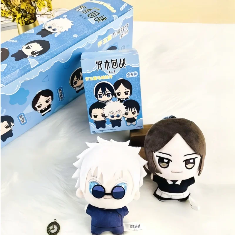 الأصلي Jujutsu Kaisen سلسلة صندوق أعمى Satoru Gojo Geto Suguru أنيمي الشكل اللعب جمع نماذج تزيين ألعاب أطفال الهدايا